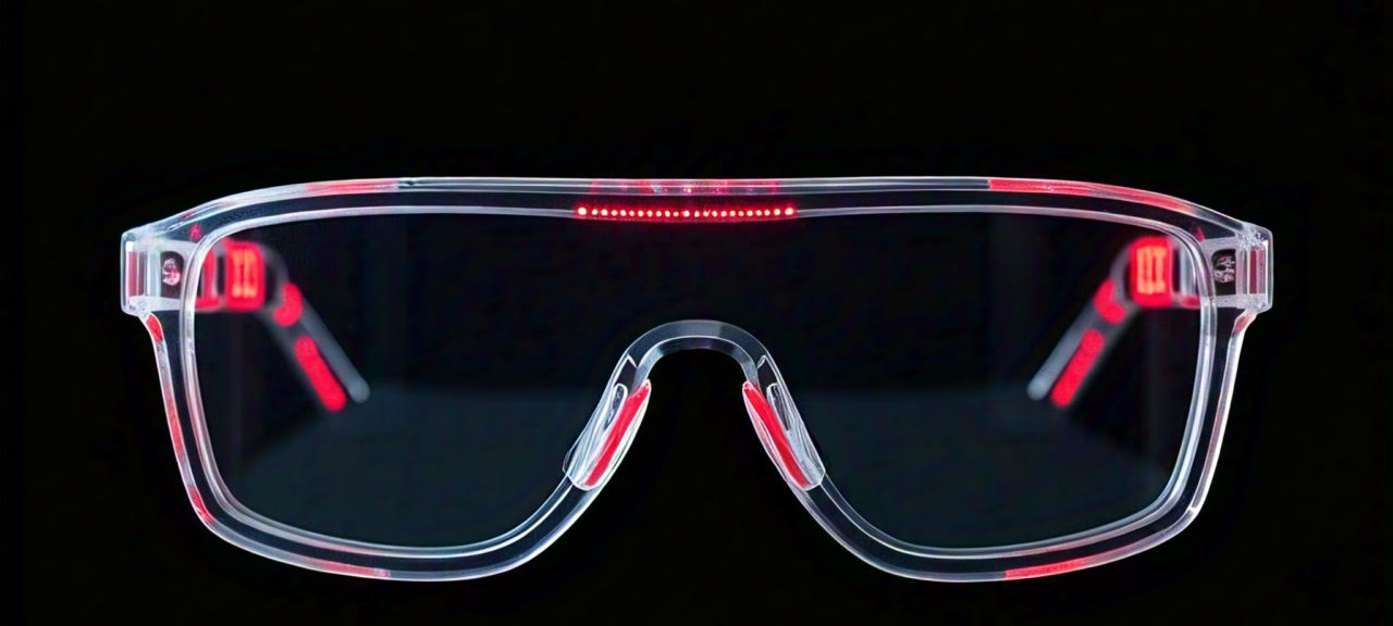 eFind eglass in red tint